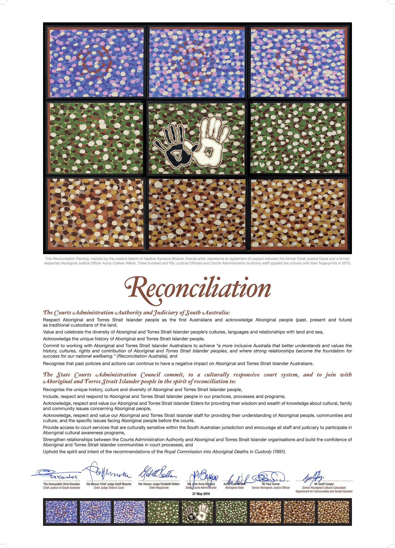 view the CAA reconciliation statement